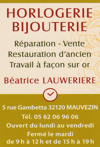 Bijouterie Lauwwerière