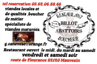 Billot des abattoirs